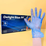 Blue Vinyl - Powder Free