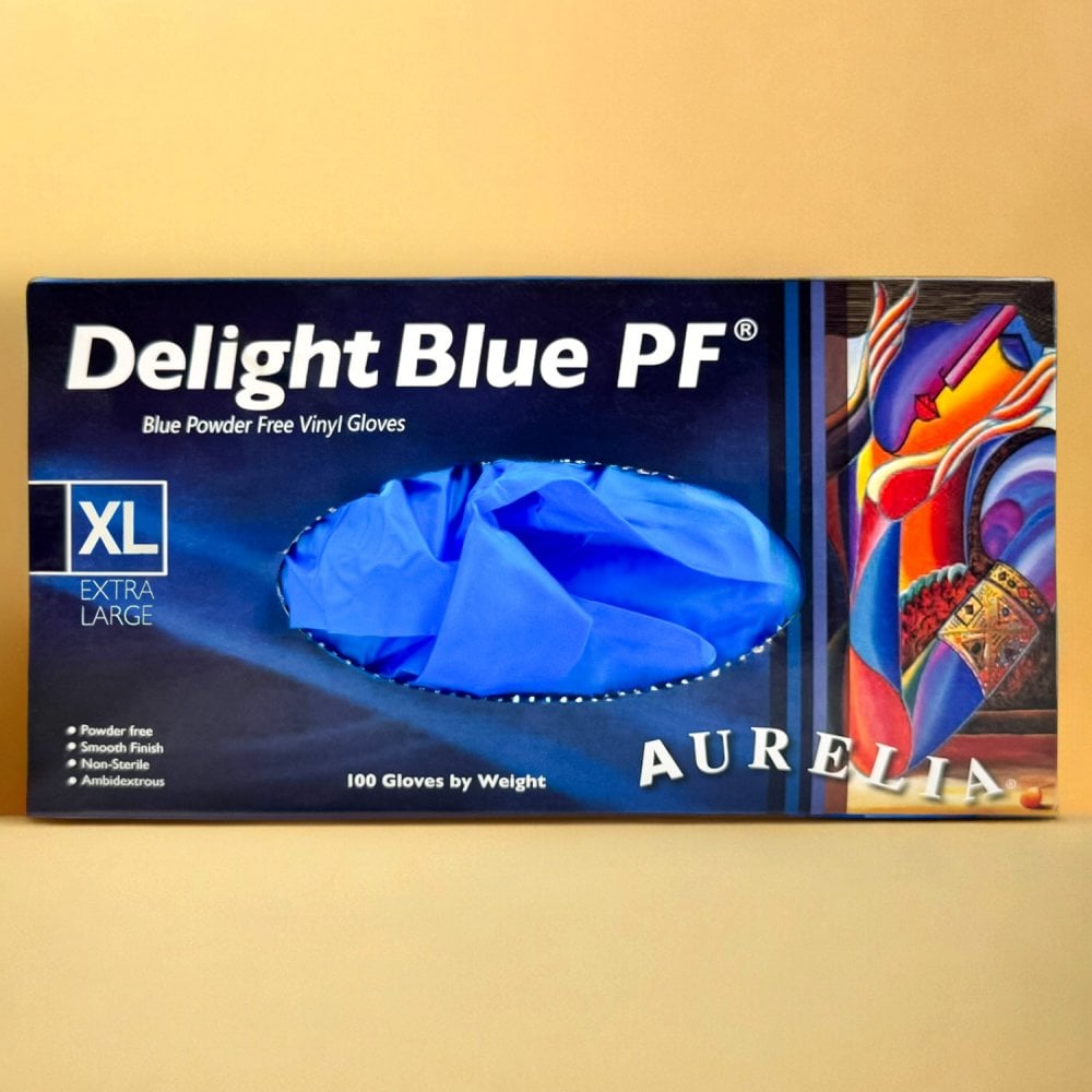 Blue Vinyl - Powder Free