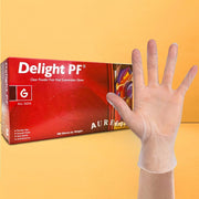 Delight - Vinyl Gloves - Powder Free