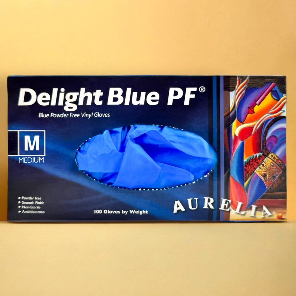 Blue Vinyl - Powder Free