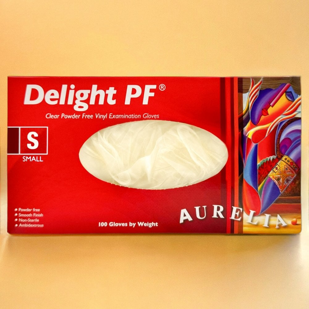 Delight - Vinyl Gloves - Powder Free