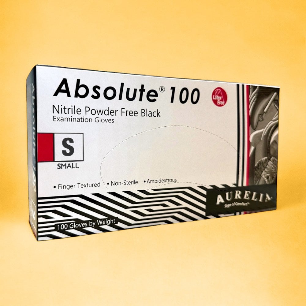 Absolute - Black Nitrile Gloves