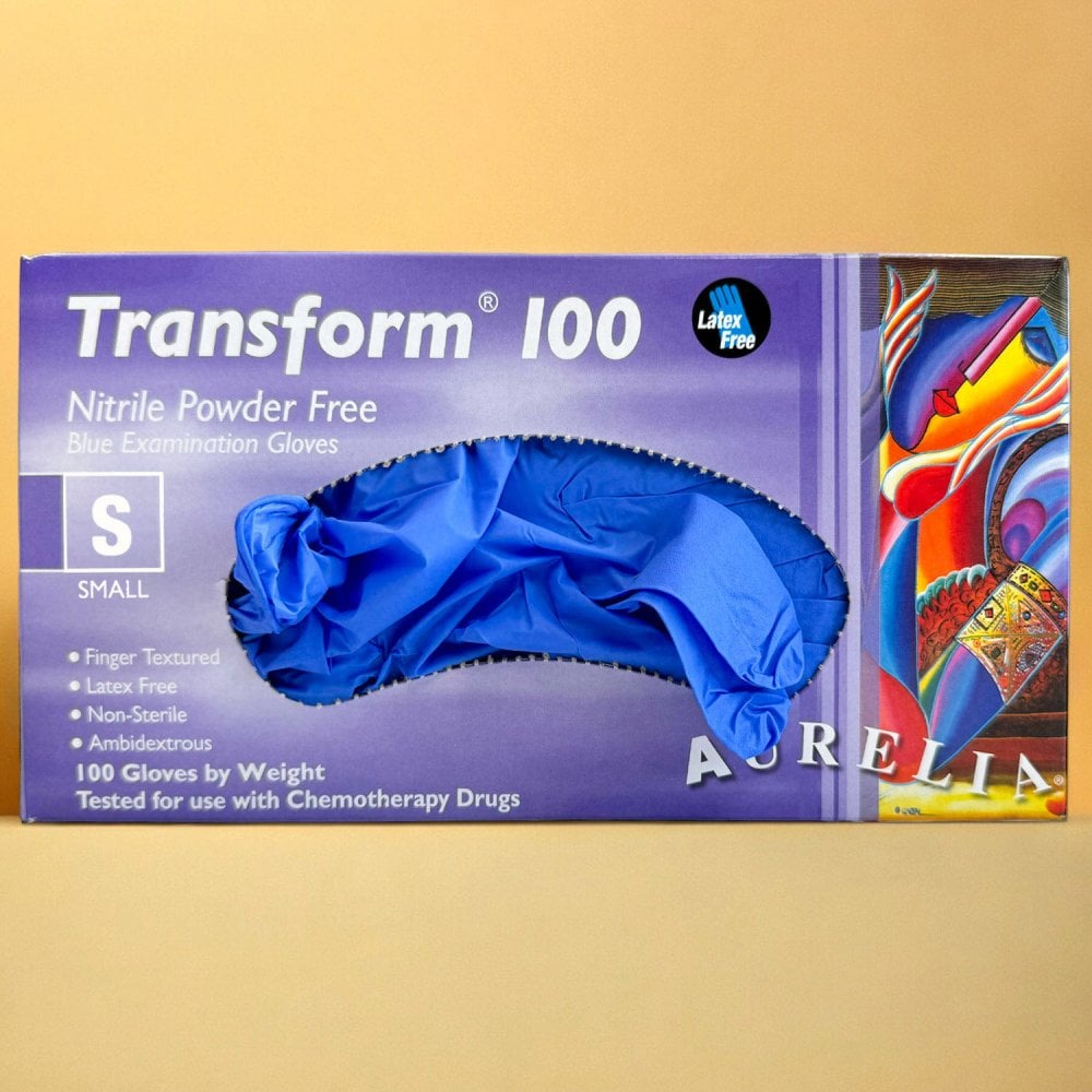 Transform - Blue Purple Nitrile Gloves - Powder Free