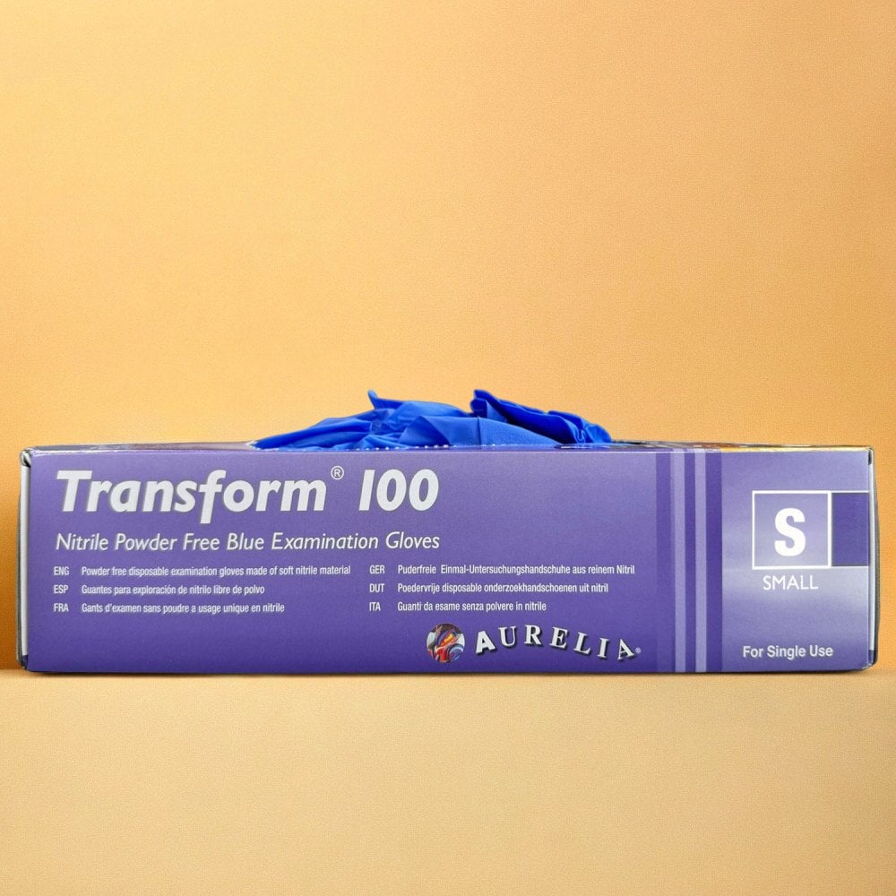 Transform - Blue Purple Nitrile Gloves - Powder Free