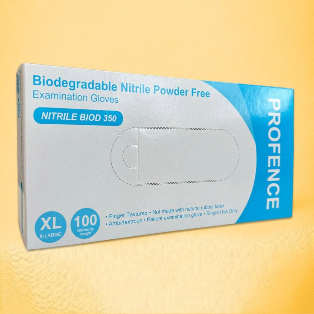 Biodegradable - Nitrile Gloves - Powder Free