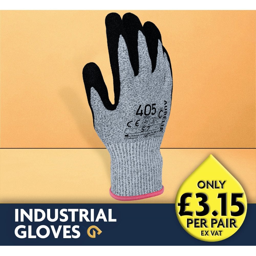 Cut C Protective Glove With Nitrile Coating