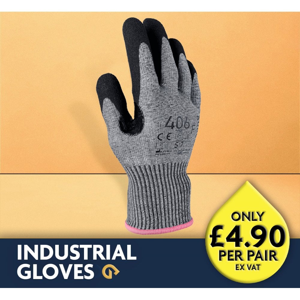 Cut F Protective Glove With Nitrile Coating