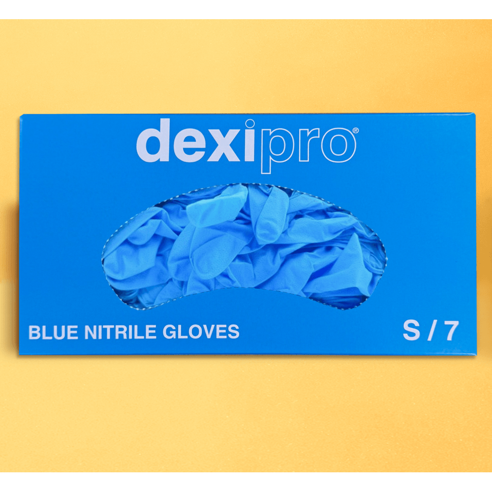Blue Nitrile Gloves - Powder Free