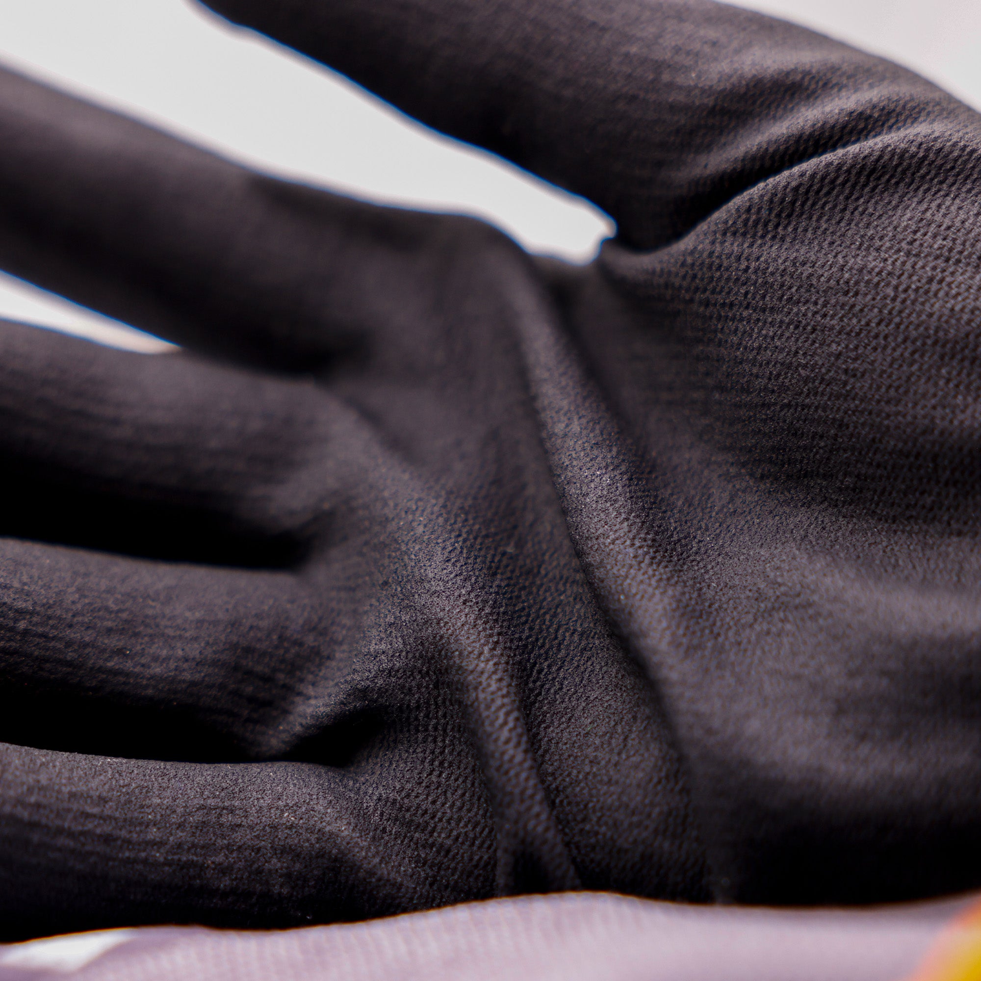 Aurelia 203 - Grey Nylon Spandex Glove with a Black Micro Foam Nitrile Coating